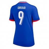 Fotballdrakt Dame Frankrike Olivier Giroud #9 Hjemmedrakt EM 2024 Kortermet